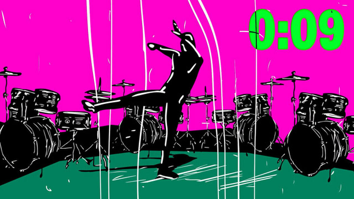 Bold Lines Countdown Video image number null